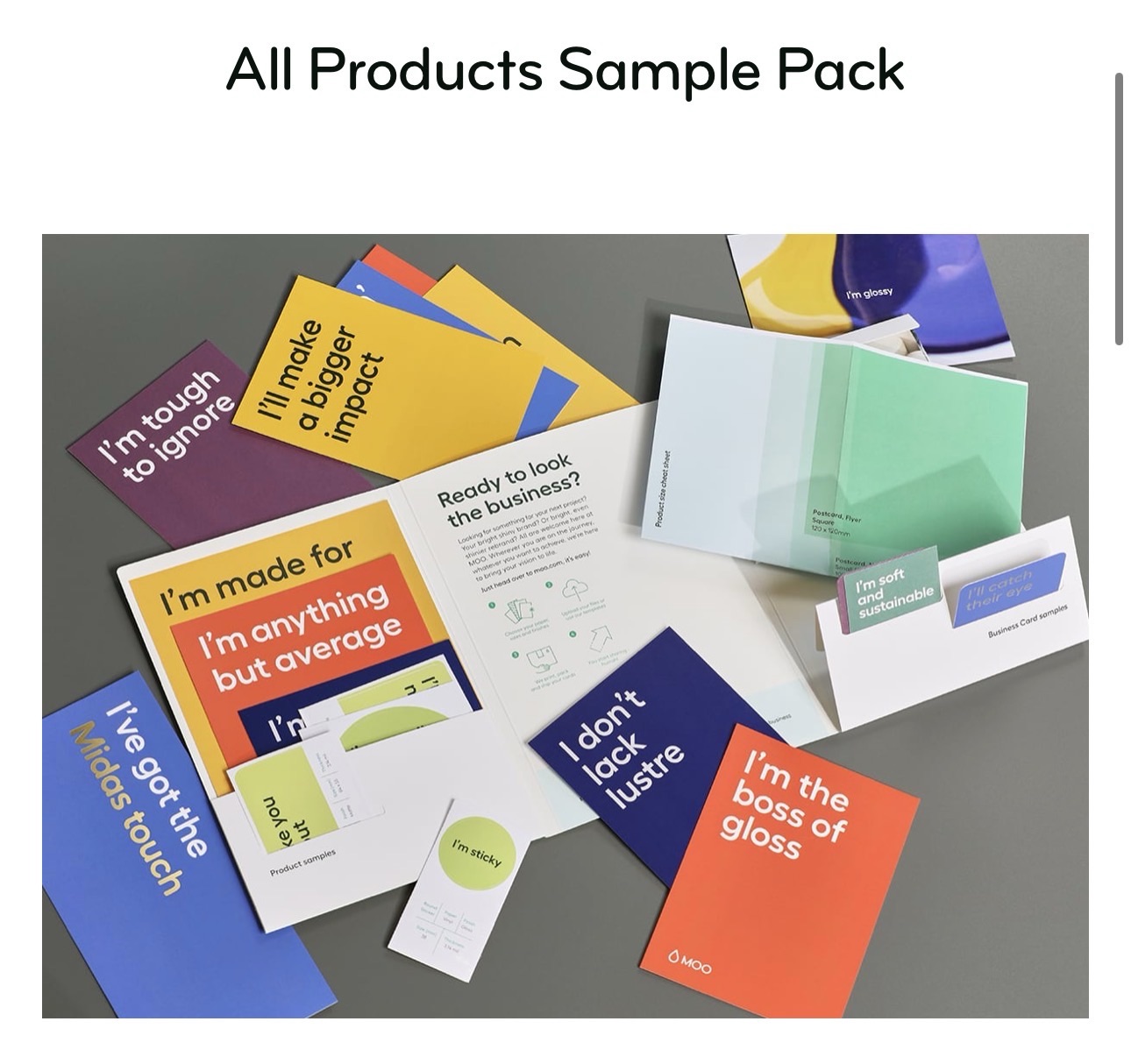 Free Sample Packs from MOO – Savings With Jess